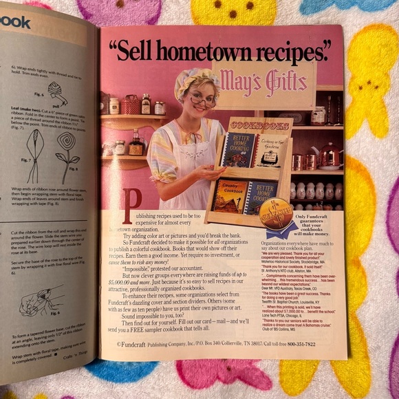 VTG Crafts n Things Magazine Feb 1989 Valentines Day Grannycore Tradwife - Picture 3 of 7